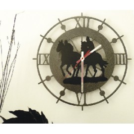 Horloges murales à l'effigie des chevaux