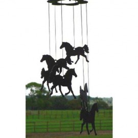 Carillons à vent à l'effigie des chevaux