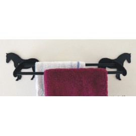 Porte-serviettes à l'effigie des chevaux