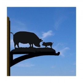 Porte-paniers 33 cm sur le thème de la ferme et ses animaux
