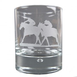 Sets de 4 verres à whisky à l'effigie des chevaux