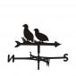Accroche-clés 3 points à l'effigie des oiseaux