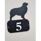 Accroche-clés 3 points à l'effigie de votre race de chien préférée