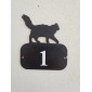 Accroche-clés 3 Points à l'effigie des chats