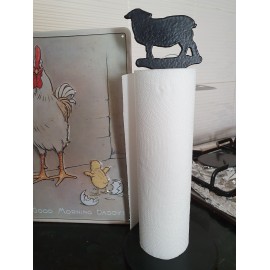 Porte-rouleaux de papier toilette sur le thème de la ferme et ses animaux